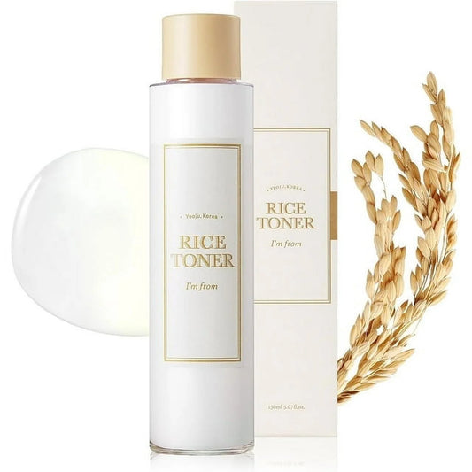 Hydrating Korean Rice Toner Brightening and Moisturizing, 150ml