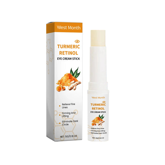 Turmeric & Retinol Eye Stick Reduces Puffiness and Dark Circles, 5g