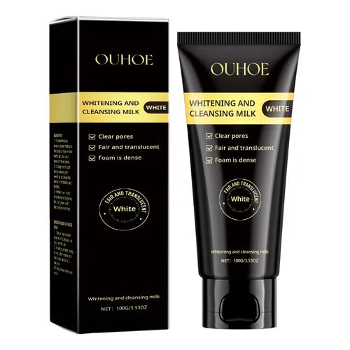 OUHOE Whitening & Cleansing Milk Brightening and the Gentle Face Cleanser, 100g