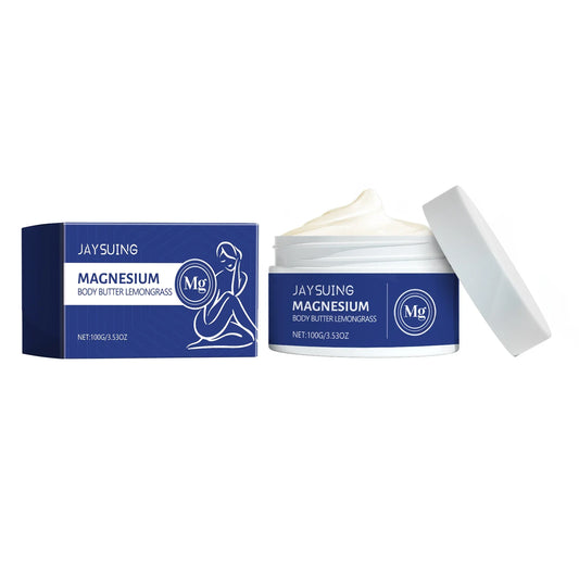 Jaysuing Magnesium Body Butter Hydrating, Nourishing and Soothing, 100g