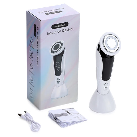 New 7-in-1 EMS Face Lift Device LED Light Heated Massager for Skin Tightening and Wrinkles