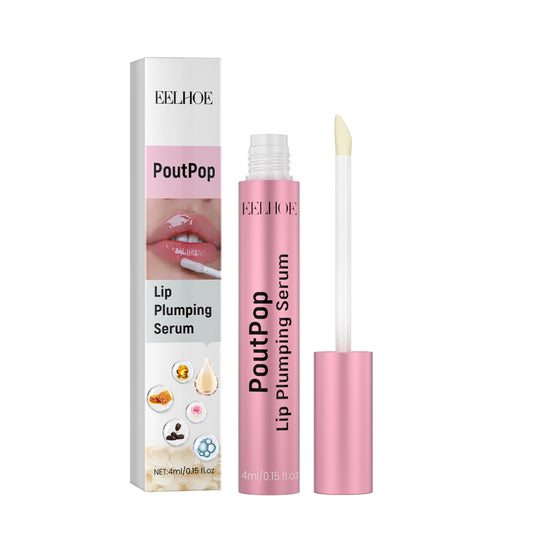 EELHOE PoutPop Lip Plumping Serum 4ml Fuller, Hydrated, and Smooth Lips