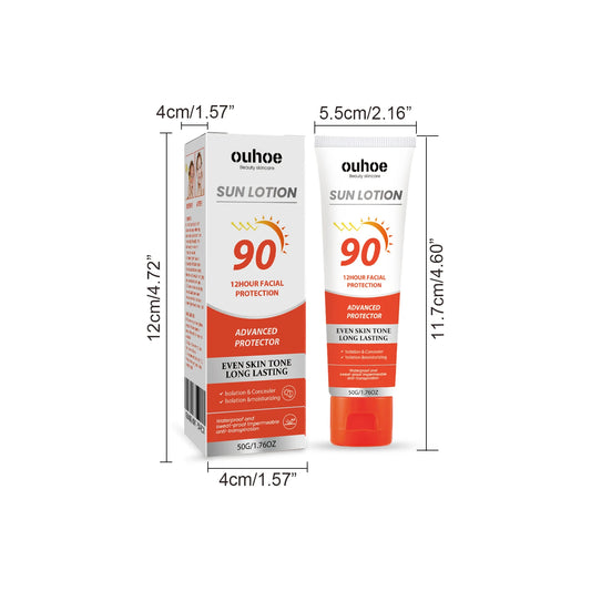 12H Sun Protection Cream – Hydrating & Lightweight for Face & Body