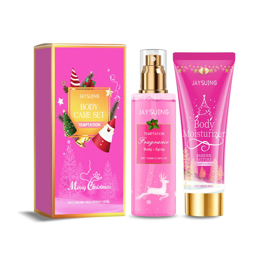 Jaysuing Temptation Body Care Gift Set Fragrant, Nourishing and Travel-Friendly