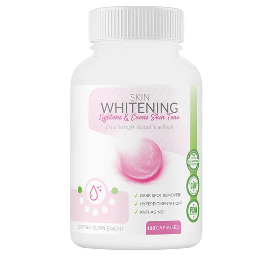 Glutathione 90,000mg Capsules â Skin Brightening & Anti-Aging, 120ct