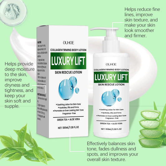 OUHOE Collagen Firming Body Lotion Hydrating, Smoothing and Nourishing, 100ml