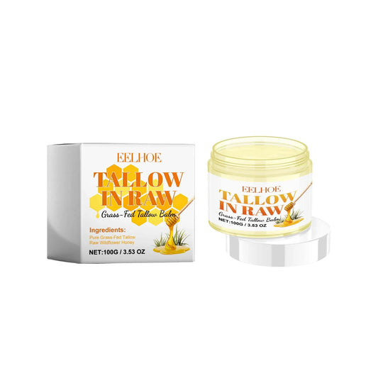 EELHOE Raw Tallow Balm Nourishing, Moisturizing and the Soothing, 100g