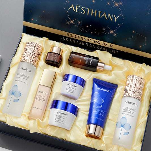 Luxury 8-Piece Skincare Gift Set for Women â Brightening & Revitalizing