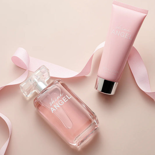 Shine Angel Perfume and Lotion Gift Set Fragrant, Moisturizing and Elegant