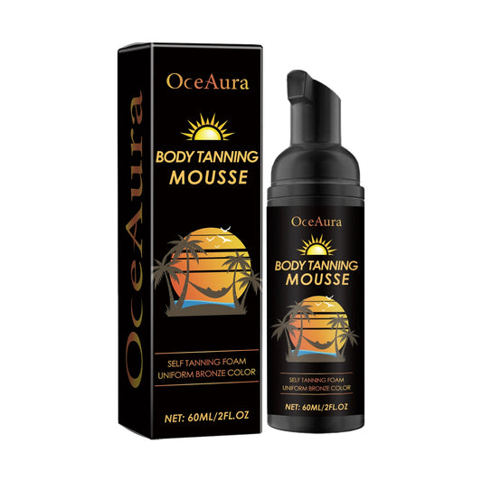 Oceaura Tanning Mousse Accelerates Tan, Nourishing and Lightweight, 60m