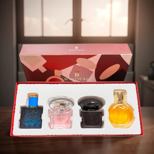 MYSTICAL Men’s and Women’s Perfume Gift Set Elegant, Fresh and Versatile