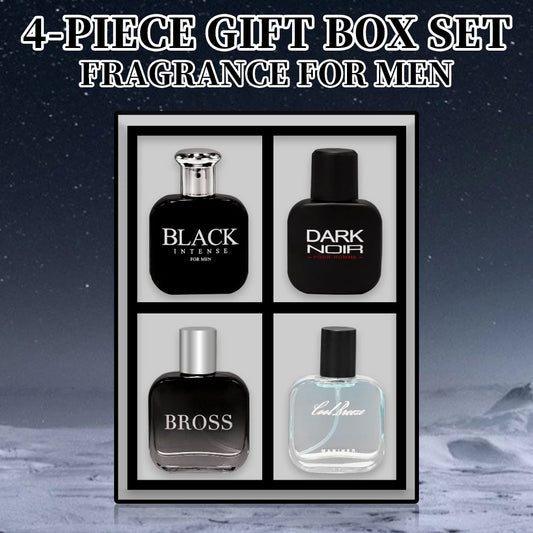 Luxury 4-Piece Fragrance Gift Set 30ml EDP Each, Elegant and Long-Lasting